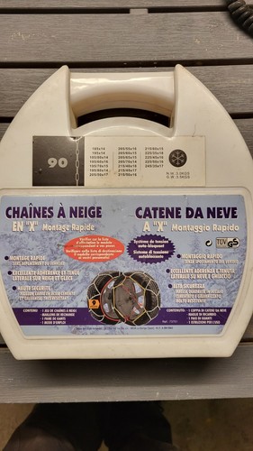 Chaînes neige voiture 90 - chaînes, a