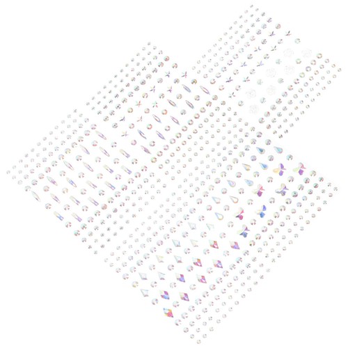 Sheets paillettes visage - 5,
