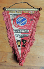 ANCIEN FANION FOOT FOOTBALL VINTAGE FC.BAYERN MUNICH MUNCHEN 1981 ?