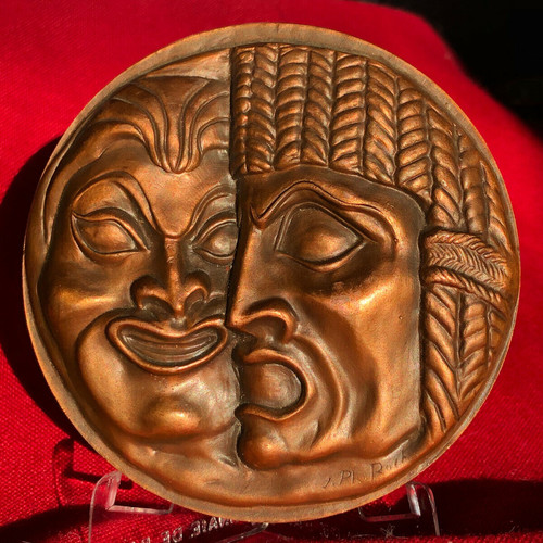 Très rare médaille - , theâtre