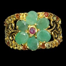 925 Bague en Argent Ovale