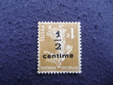 variété 279B surcharge