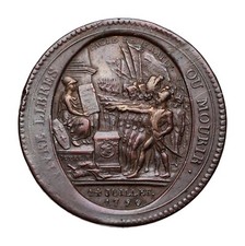 France - Monneron 5 Sols au Serment - 1792 An IV - Bronze - TTB