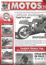 MOTOS D'HIER N°125 DUCATI PANTAH / FANAKICK HISTORIC CUP / CYCLO-SPORT