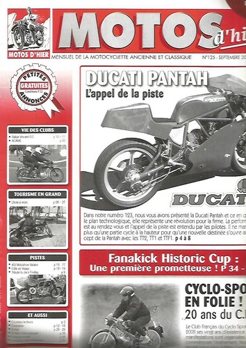 Motos hier 125 - motos, d'hier
