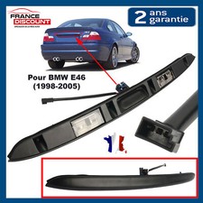 Bandeau Noir Poignée de Coffre + Feux de Plaque Arriere pour BMW SERIE 3 E46 320