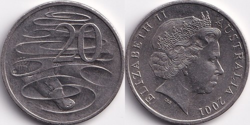 Cents 2001 australie - cents,