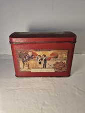 Boite  En Métal Vintage LES