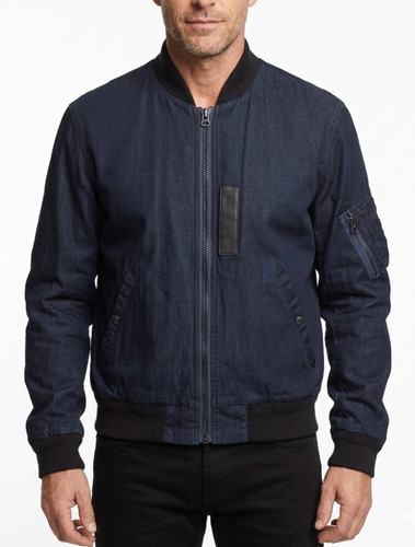 Blouson bomber denim - blouson, en
