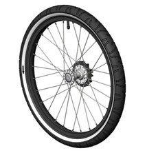 Croozer Kid Dog Vélo À Roue Latérale Pour Kid Dog XL XXL Droite 20"