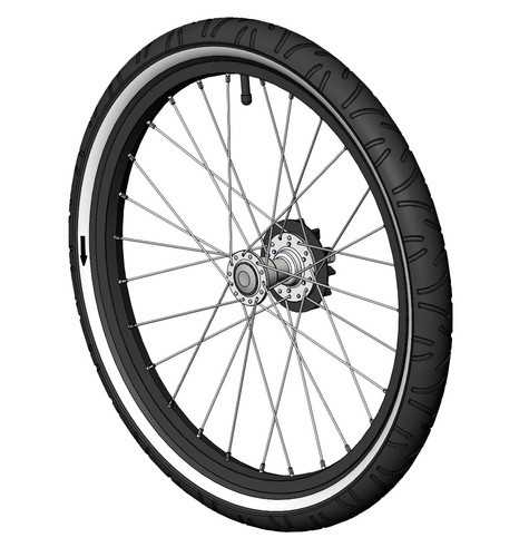 Croozer kid dog vélo roue - kid,