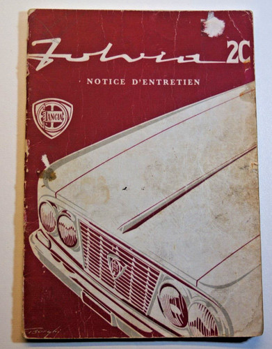 Lancia fulvia carnet - lancia,