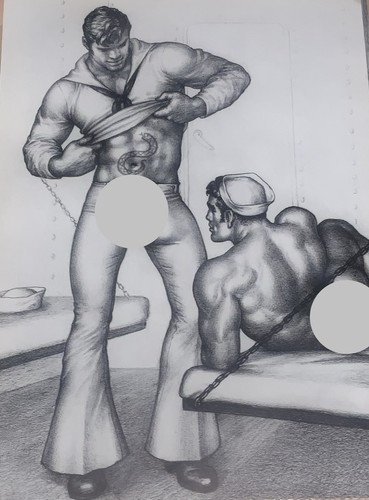 Tom finland lithograph - tom, of