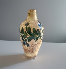 Vase soliflore en céramique signé. Töpferhoff Römhild