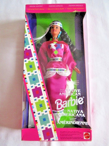 Barbie 12699 native american - native,