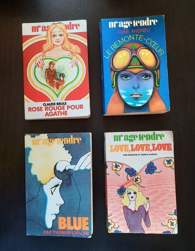 Lot petits livres mlle - de,
