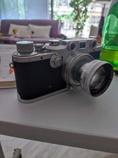 Leica IIIC Summitar 50mm Silver