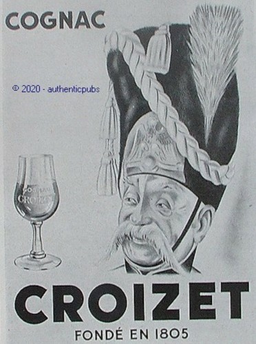 Publicite cognac croizet - cognac, fonde