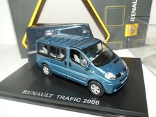 RENAULT TRAFIC II PHASE 2 2006 GENERATION EVADO Bleu Vert NOREV 1:43