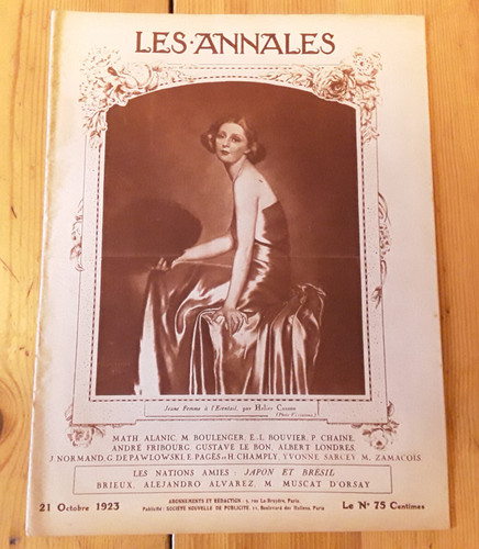 Les annales 2104 1923 - annales, n°2104