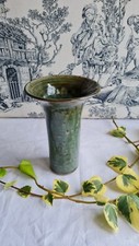 ANCIEN PETIT VASE EN GRES VINTAGE SIGNE MILLAU ? FORME TULIPE