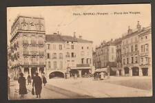 EPINAL : MARCHAND de GLACE & CHARIOT , Place des Vosges