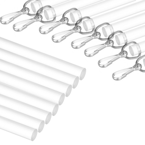 8pcs tige rideau en - à,