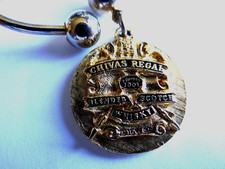 porte clés doré CHIVAS REGAL Whisky bar bistrot boisson alcolisée