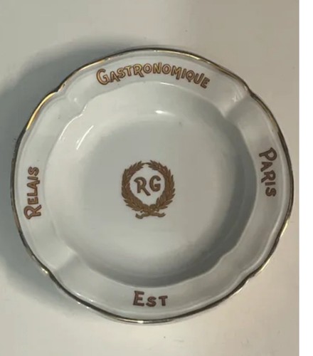 Ancien cendrier porcelaine - cendrier, en