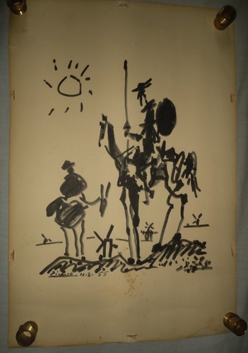 Lithographie ancienne pablo - ancienne,