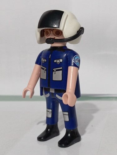 Playmobil ancien pilote - ancien, casque