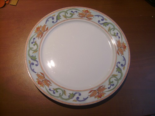 Assiette plate porcelaine - en,