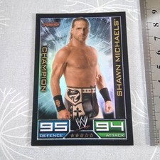 SHAWN MICHAELS champion - WRESTLING carte CATCH WWE TOPPS SLAM ATTAX 2008