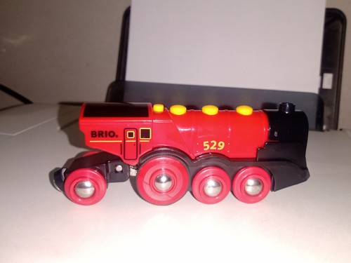 Brio railway mighty red - red, action