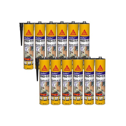Lot mastics colles sika - 12,