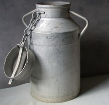 BIDON de LAIT pot aluminium 20