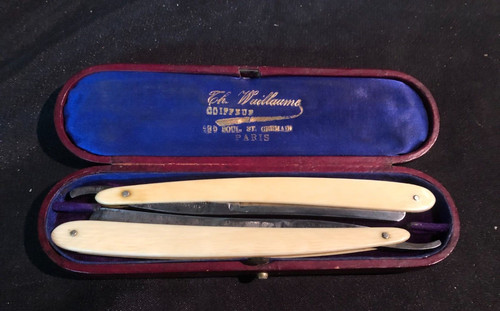 Rasoirs coupe choux ancien - 2,