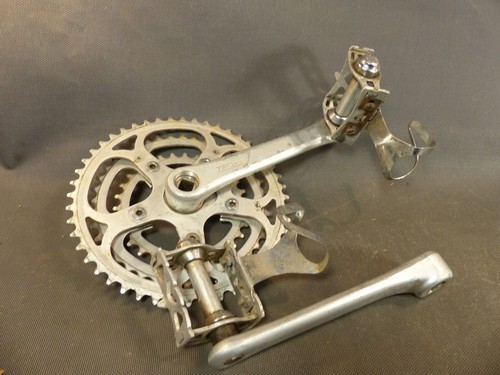 Ancien pédalier vélo - pédalier,