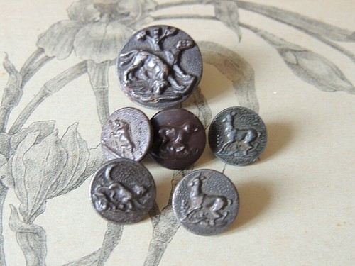 Boutons venerie anciens - boutons,