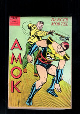 BD - AMOK N°9 de 1966 DANGER MORTEL RALPH O'CONNOR LA REVOLTE DE GRAND TONNERRE