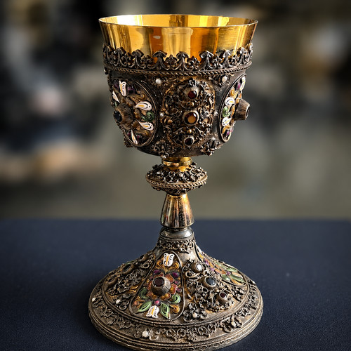 Calice austro hongrois argent - calice,