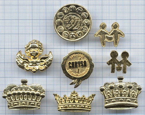 Lot pin dorés ange - lot, /
