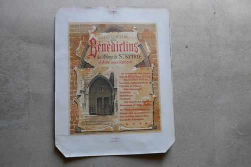 étiquette ancienne projet