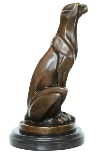 Statue bronze guépard - de,
