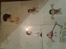Anime production cel cellulo - cel,