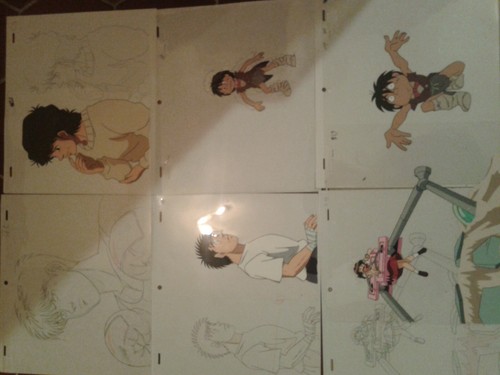 Anime production cel cellulo - cel,