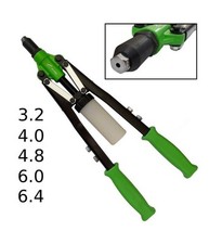 Riveteuse Manuelle 450Mm 5 Têtes Pour Rivets De 3.2 4.0 4.8 6.0 6.4 Jm-2001