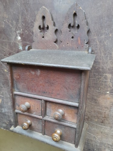 Objet ancien bois a 4 - ancien,  