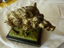 Superbe sanglier en régule