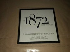 1872 -700 Thread Count Twin/Queen Comforter Cover Camel EGYPTIAN COTTON NEW $385